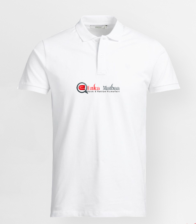 Polo Yaka T-Shirt Baskılı